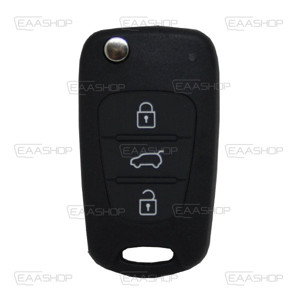 Folding Remote Control Shell 3 Buttons Hyundai / Kia - Hyn14 Profile
