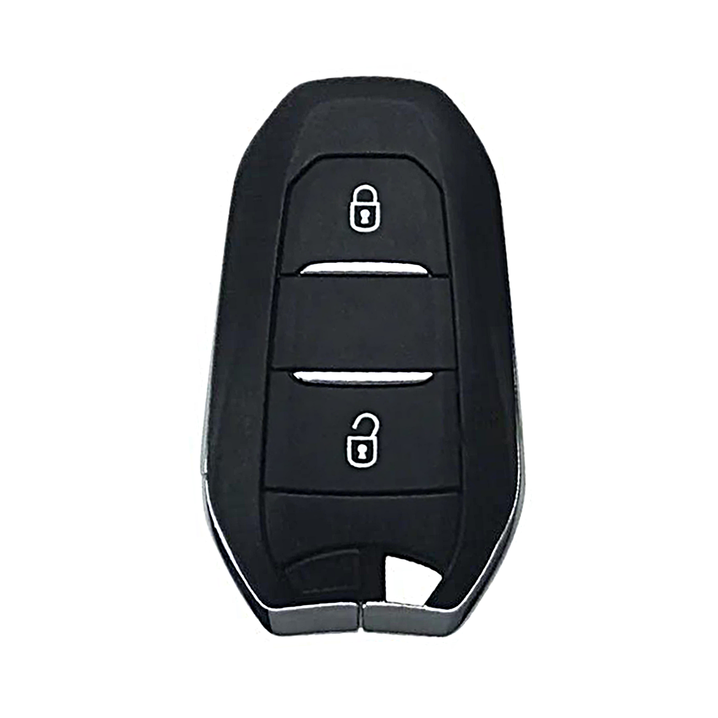 Carcasa De Mando Keyless 3 Botones Peugeot IM3A - Perfil Hu83