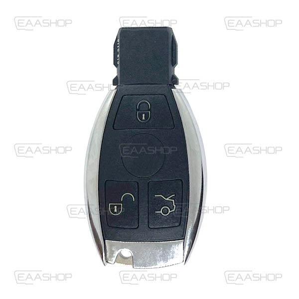 Mercedes Benz 3 Button Insertable Remote Control Shell - Hu64 Profile
