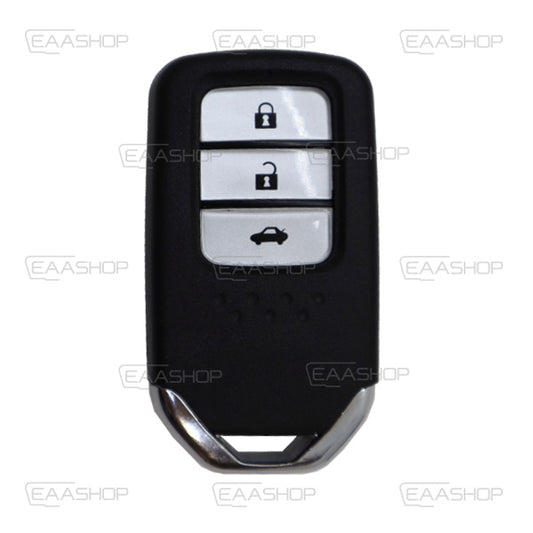Honda 3 Button Keyless Remote Control Shell - Hon66 Profile