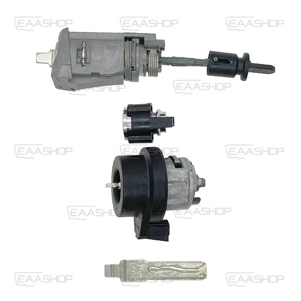 2012+ Kit serratura porta + antifurto + serratura cassetto portaoggetti Audi A3 - Profilo originale Hu66