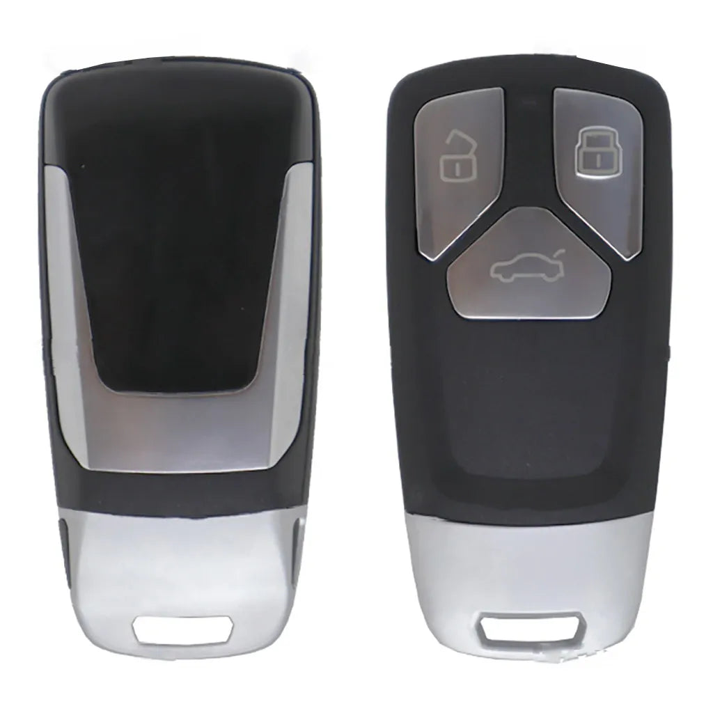 Audi 3 Button Insertable Remote Control Shell - Hu16T Profile