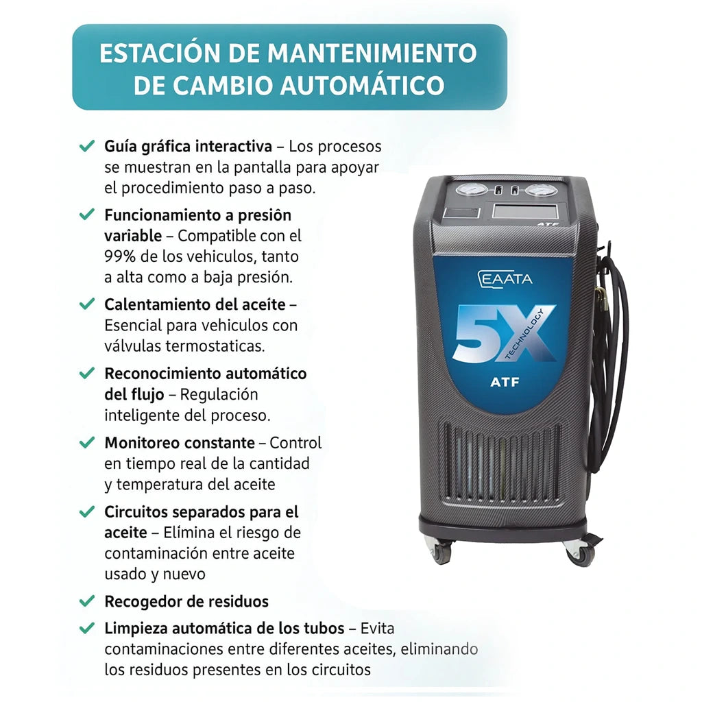 ATF 5X Oil Change Machine
