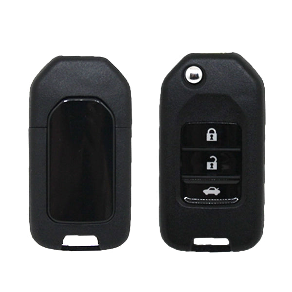 Caixa de controle remoto dobrável Honda com 3 botões - Perfil Hon66