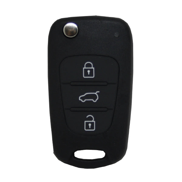 Guscio di Comando Pieghevole 3 Pulsanti Hyundai / Kia  - Profilo Hyn14R