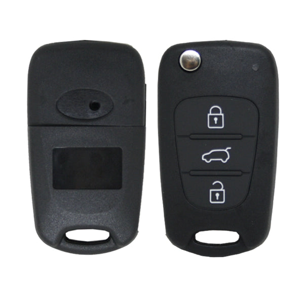 Guscio di Comando Pieghevole 3 Pulsanti Hyundai / Kia  - Profilo Hyn14R