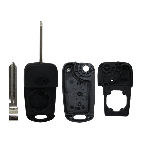 Guscio di Comando Pieghevole 3 Pulsanti Hyundai / Kia  - Profilo Hyn14R