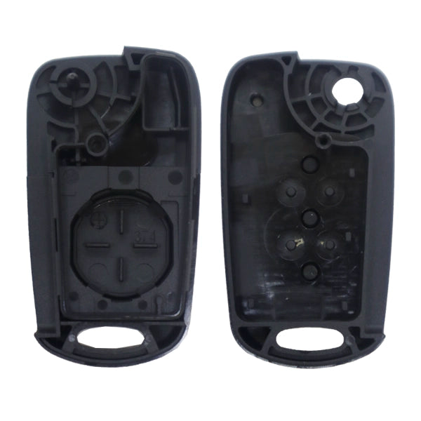 Folding Remote Control Shell 3 Buttons Hyundai / Kia - Hyn14R Profile