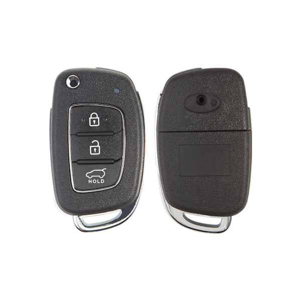 Folding Remote Control Shell 3 Buttons Hyundai / Kia - Kia7 Profile