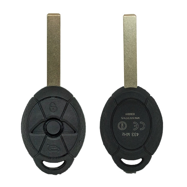 Guscio di Comando Fisso 3 Pulsanti Mini- Profilo Hu92R