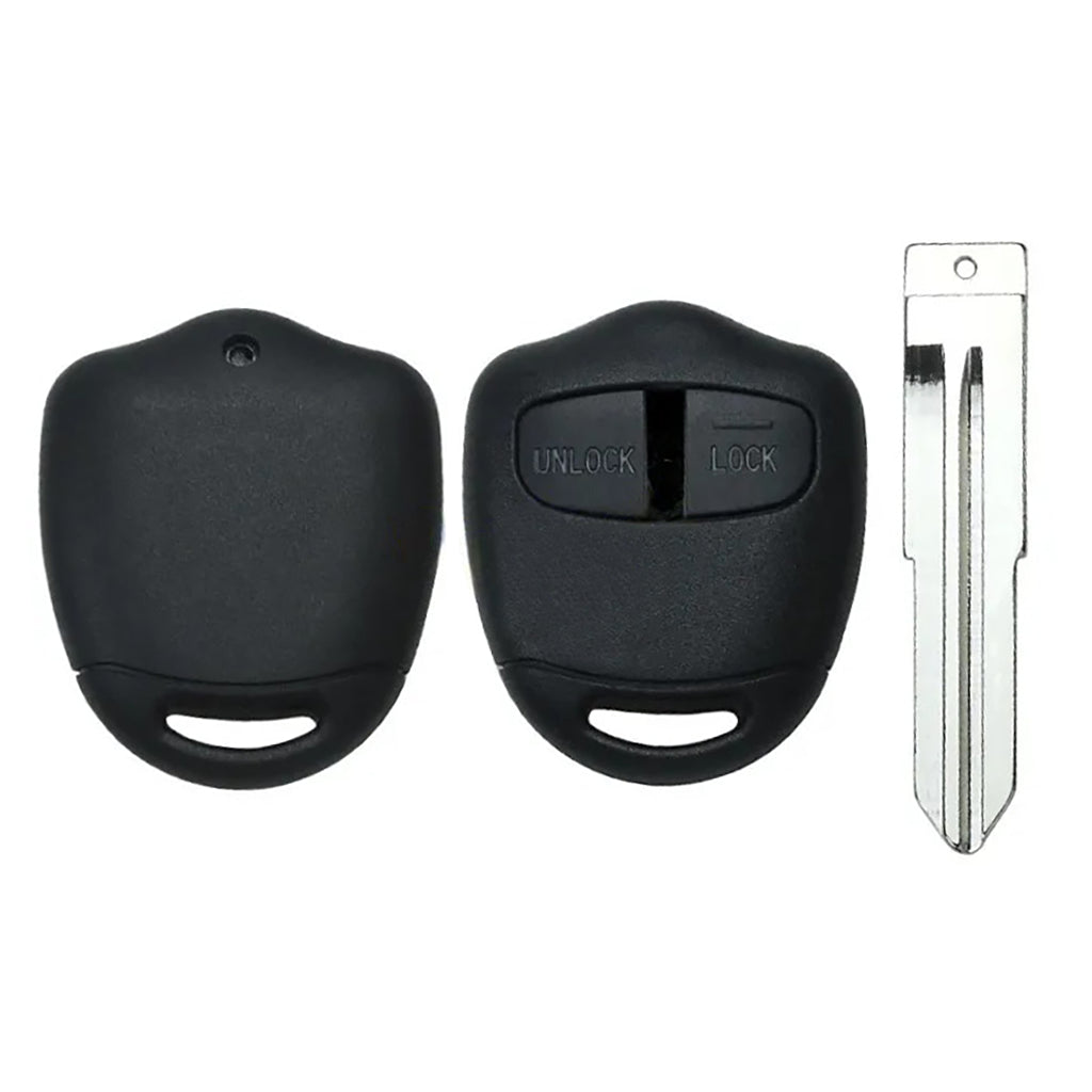 Guscio di Fisso  fisso Mitsubishi a 2 pulsanti di alta qualità - Profilo Mit11r