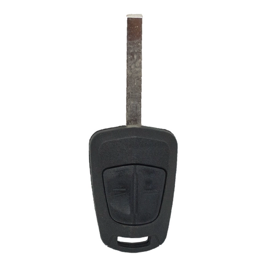 Opel 2 Button Fixed Remote Control Housing - Hu100 Profile