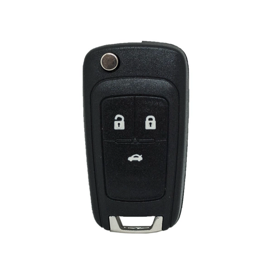 Carcasa De Mando Plegable 3 Botones Opel - Perfil Hu100