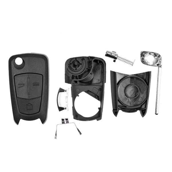 Guscio di Comando Pieghevole 3 Pulsanti Opel - Profilo Hu100