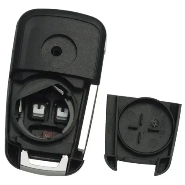 Opel 3+1 Button Folding Remote Control Housing - Profile Hu100