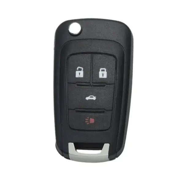 Opel 3+1 Button Folding Remote Control Housing - Profile Hu100