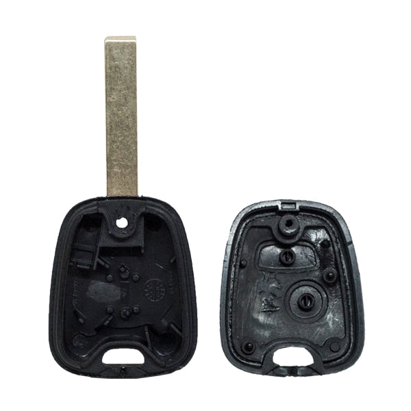 Guscio di Comando Fisso 2 Pulsanti  Peugeot - Profilo Hu83