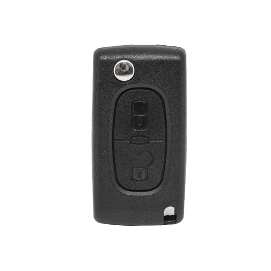 Carcasa De Mando Plegable 2 Botones Citroen Peugeot Fiat Psa - Perfil Va2