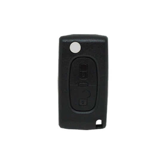 Carcasa De Mando Plegable 2 Botones Citroen Peugeot Fiat Psa - Perfil Hu83