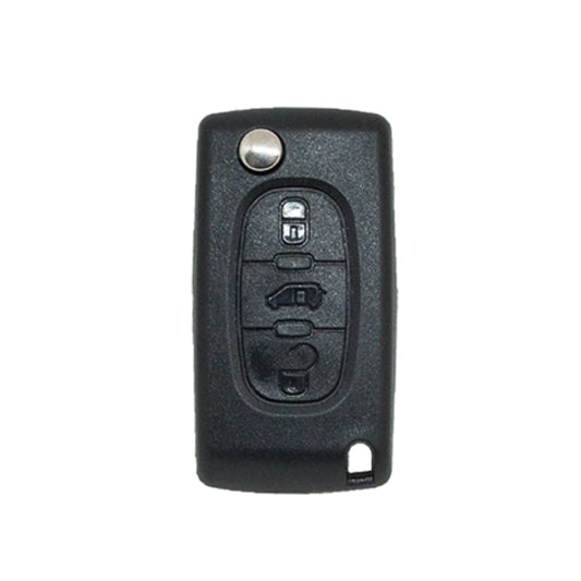 Folding Remote Control Shell 3 Buttons Citroen Peugeot Fiat Psa - Hu83 Profile