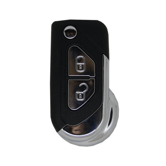 Guscio di Comando Pieghevole 2 Pulsanti Peugeot Citroen