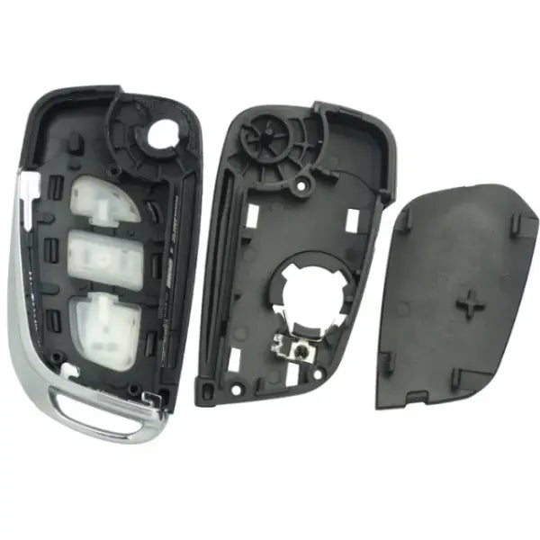 Carcasa De Mando Plegable 3 Botones Psa Corvertible - Perfil Hu83