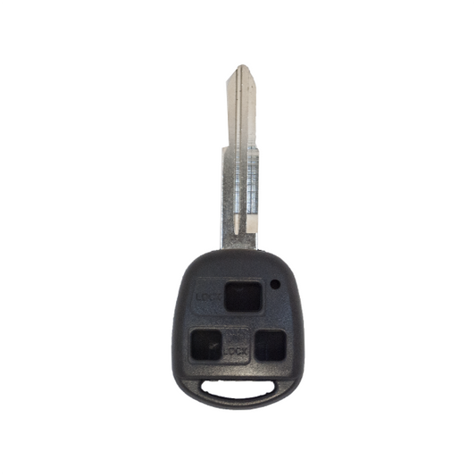 Toyota 3 Button Fixed Remote Control Housing - Toy41R-Toy38R Profile