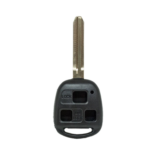 Toyota 3 Button Fixed Remote Control Housing - Toy43 Profile