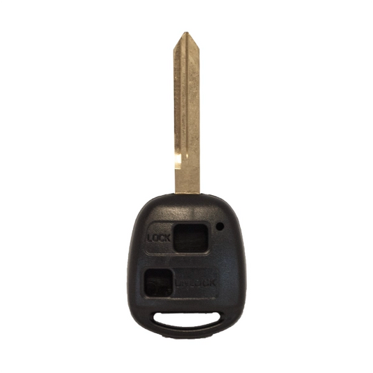Toyota 2 Button Fixed Remote Control Housing - Toy47 Profile