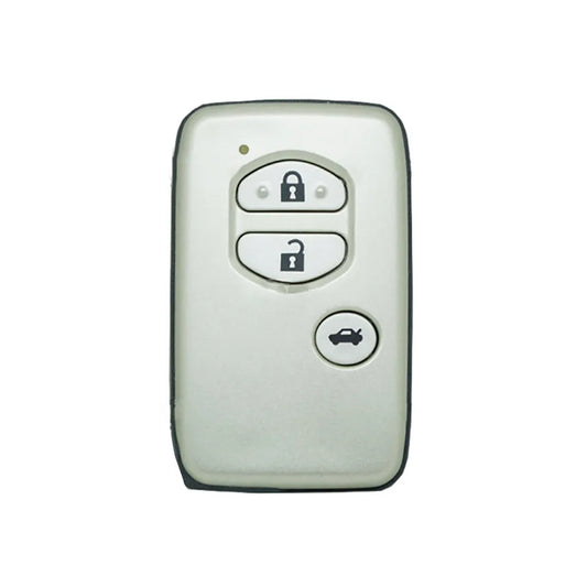 Keyless Cover 3 Buttons Toyota Camry Silver