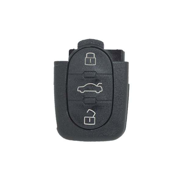 Carcasa De Mando Plegable Redondo 3 Botones Volkswagen