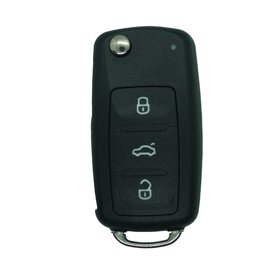 Carcasa De Mando Plegable 3 Botones Volkswagen - Perfil Hu66