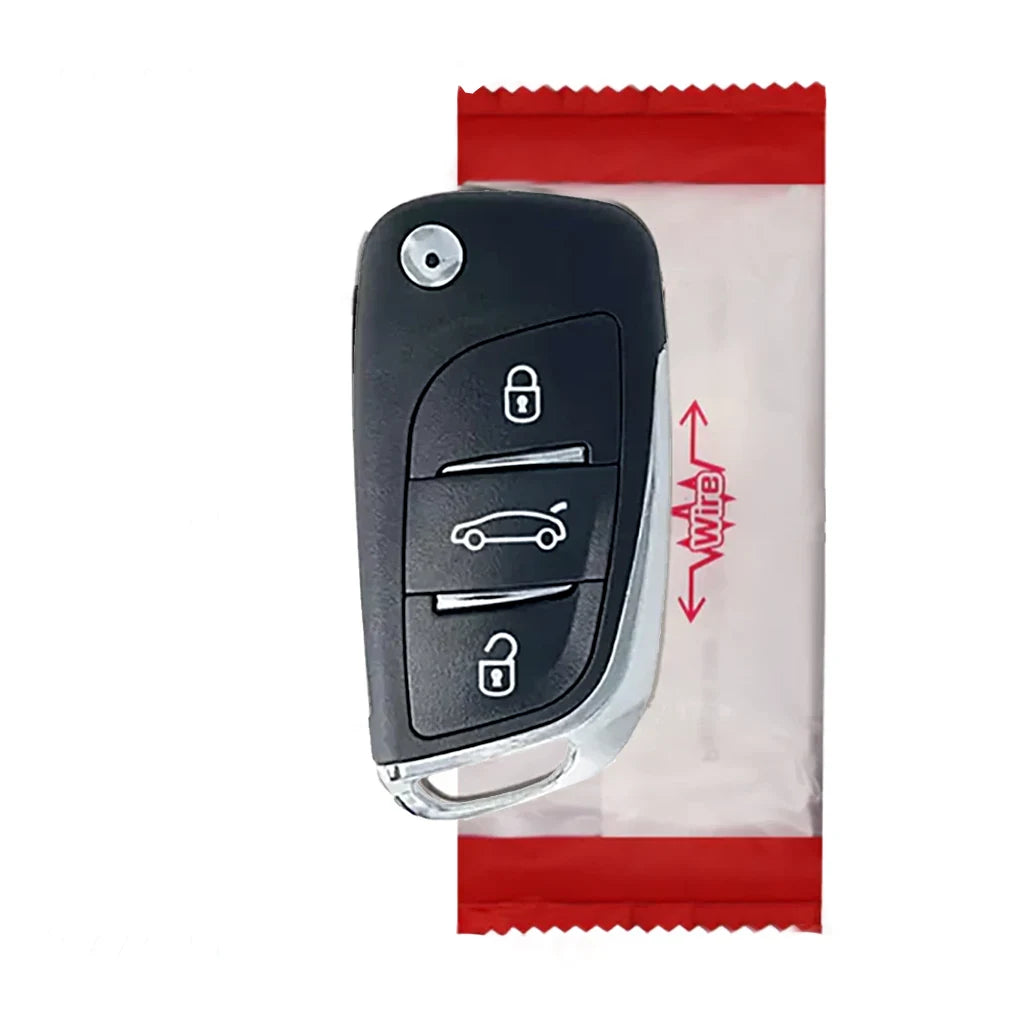 Télécommande pliable Xhorse Type Ds Sans Bobine - Xkds00En
