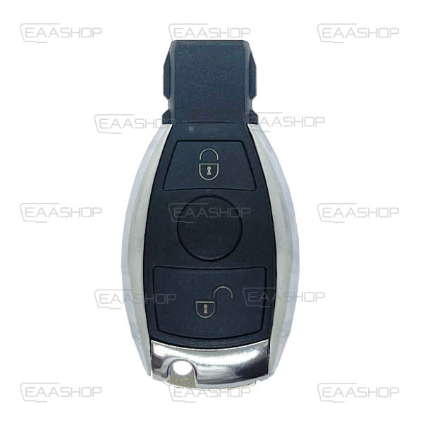 Mercedes Benz 2 Button Insertable Remote Control Shell - Hu64 Profile