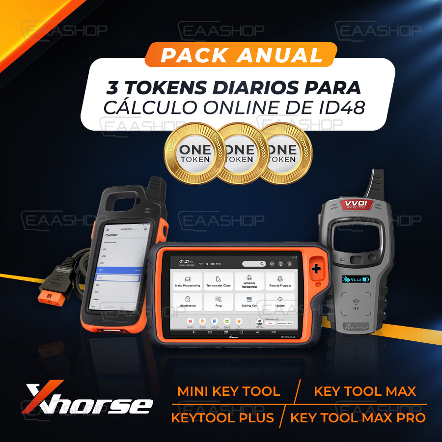 Pack 3 fichas diárias ID48 - Licença anual