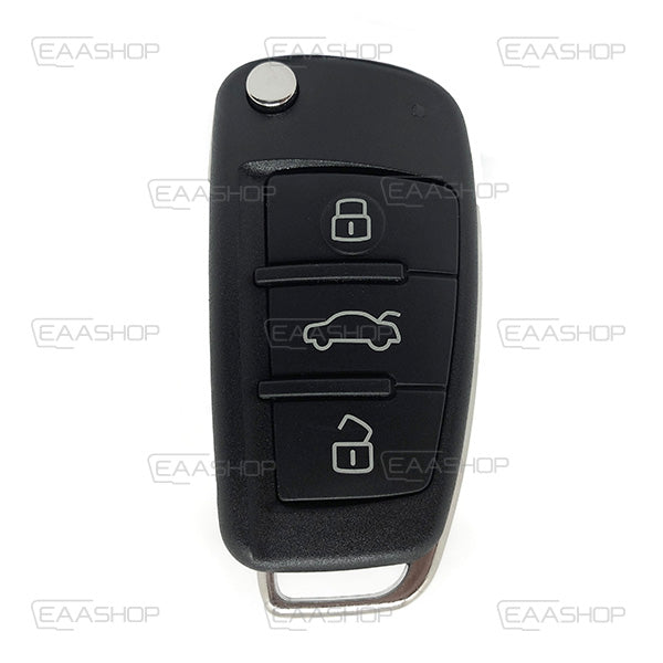 2004-2011 Télécommande pliable Audi A6 - Ref.Orginal: 4F0837220M