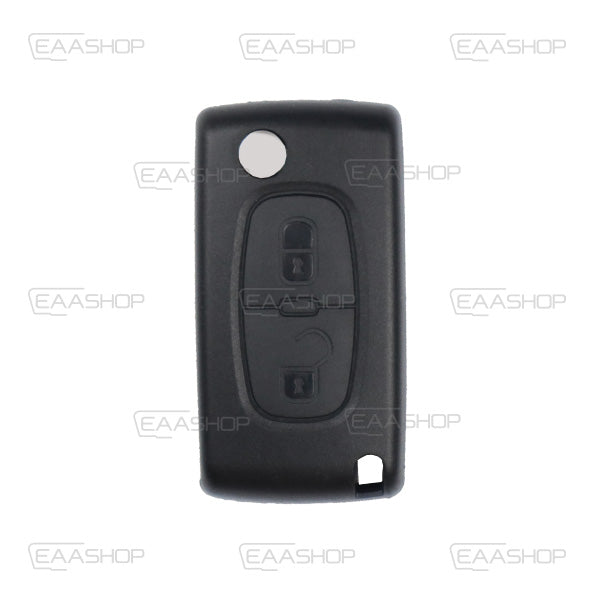 Folding Remote Control Housing Citroen / Peugeot / Fiat Psa - Hu83 Profile
