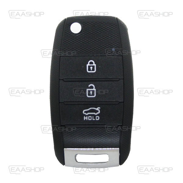 Folding Remote Control Shell 3 Buttons Hyundai / Kia - Kia7 Profile