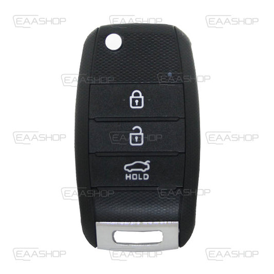Folding Remote Control Shell 3 Buttons Hyundai / Kia - Kia7 Profile