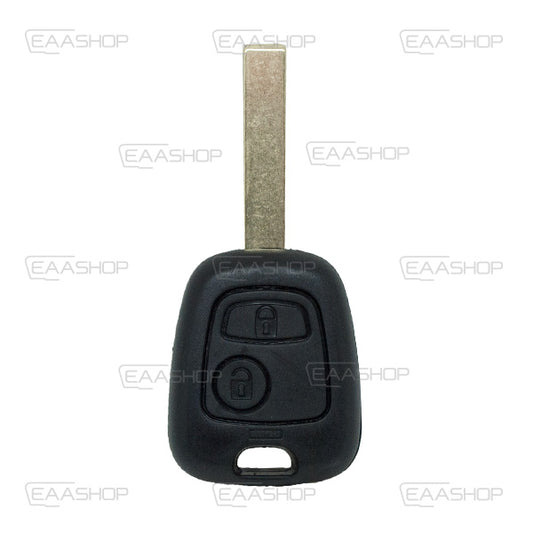 Fixed Remote Control Housing 2 Buttons Peugeot Psa - Hu83 Profile