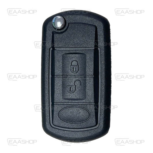 Caixa de controle remoto dobrável Land Rover com 3 botões - Perfil Hu92R