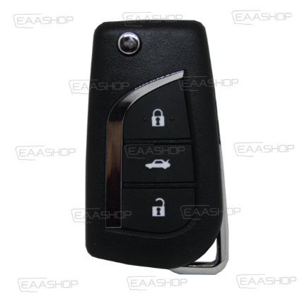 Pe02Rc - Telemando Plegable 3 Botones Peugeot