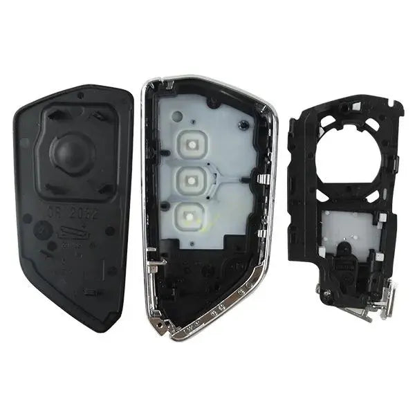 Carcasa De Mando Keyless 3 Botones Vag Original  - Perfil Hu162