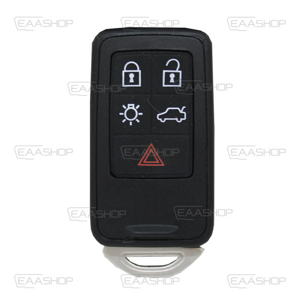 Volvo 5 Button Insertable Remote Control Housing - Profile Hu101