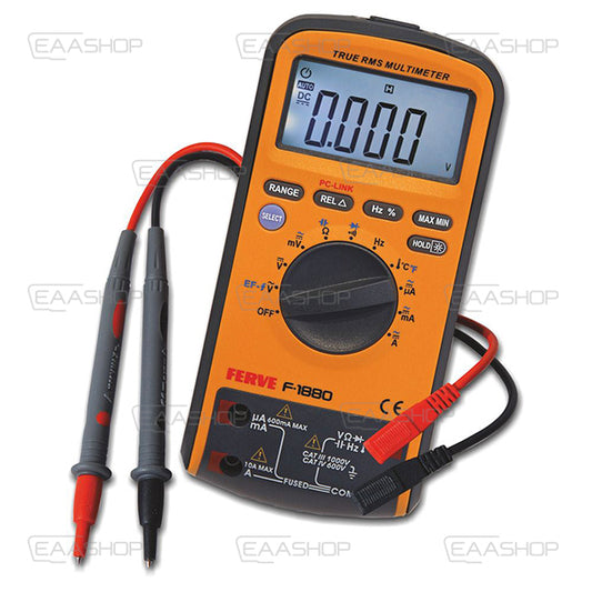 Multimetro Digital Con Usb F-1880