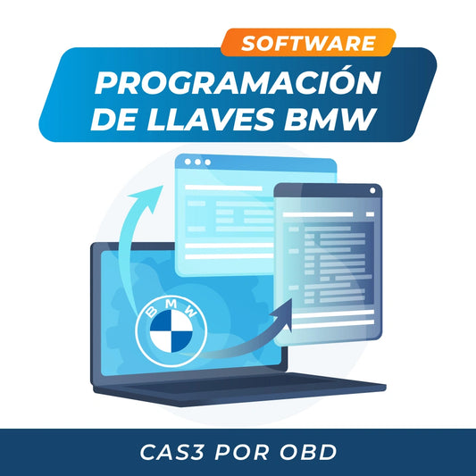 Software de programação de chaves Bmw Cas3 por Obd
