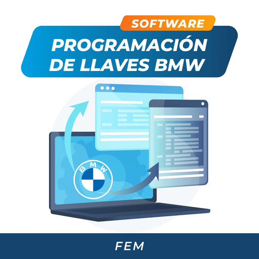Software de programação de chaves Bmw Fem