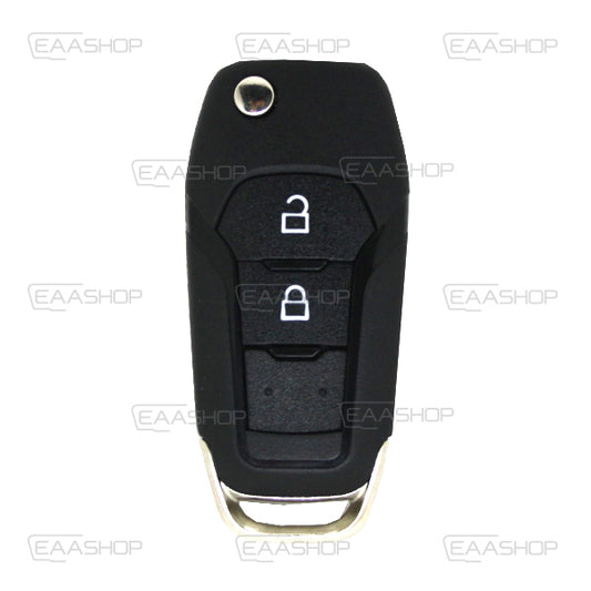 Folding Remote Control Shell Ford 2 Button - Profile Hu101
