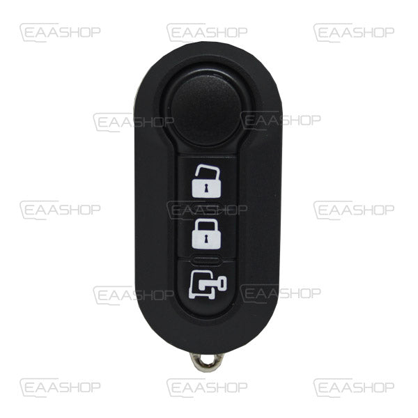 Folding Remote Control Shell Fiat 3 Button - Sip22 Profile
