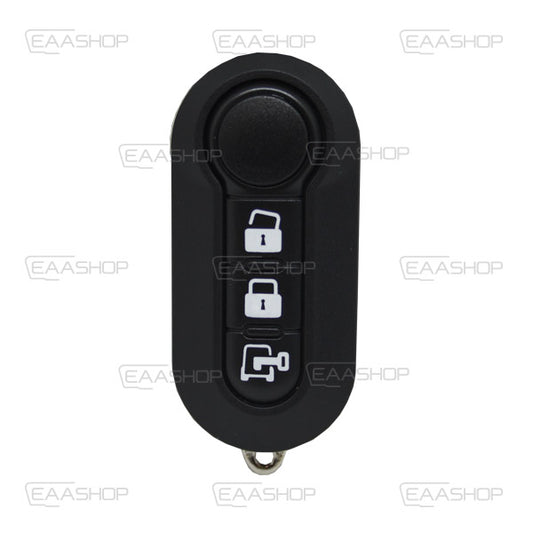 Folding Remote Control Shell Fiat 3 Button - Sip22 Profile